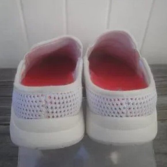 Easy Spirit "Takeknit9" Clog Slip-On Mules White Multi-Colors Shoes Size 11M - Picture 5 of 6